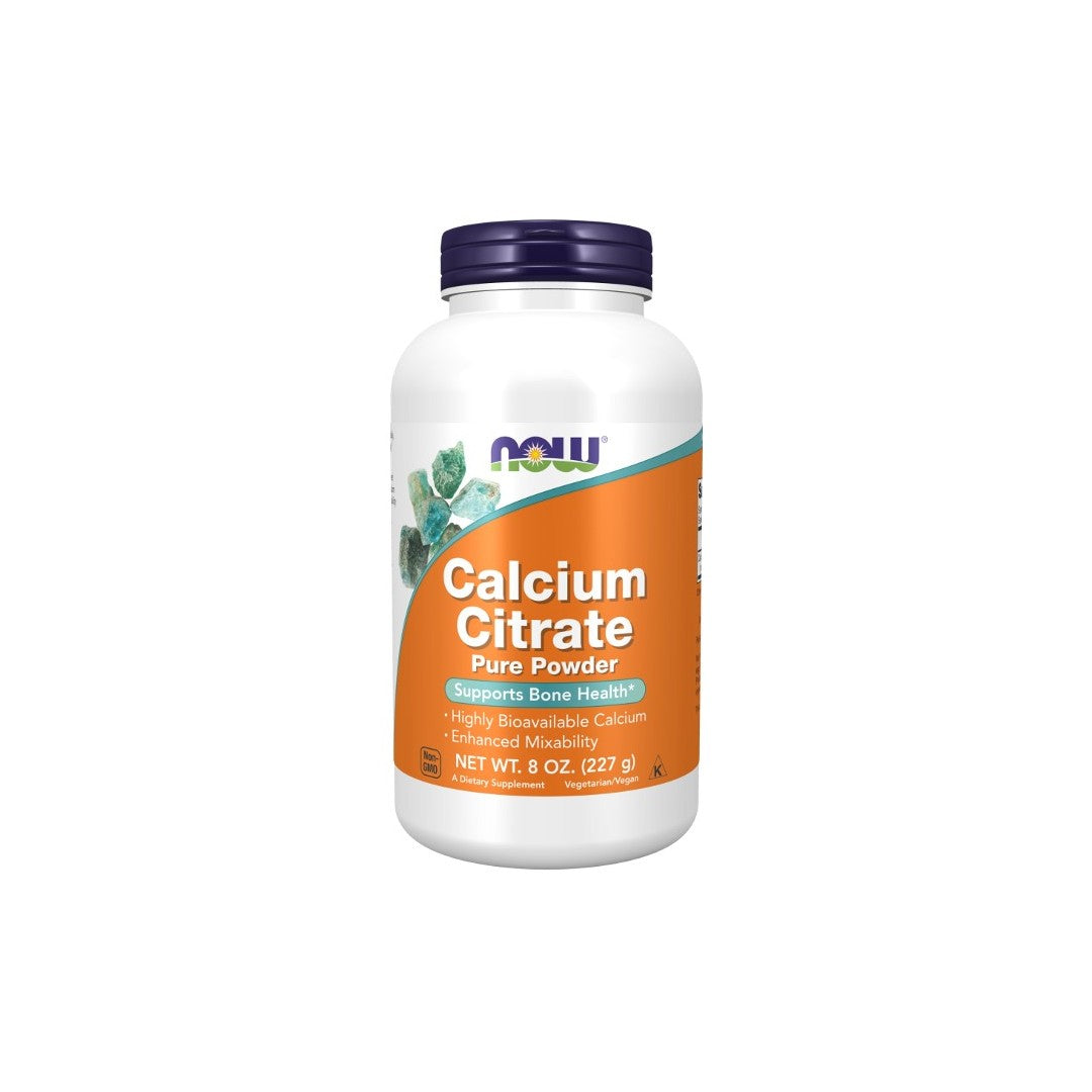 Calciumcitrat Reines Pulver 227 G Now Foods