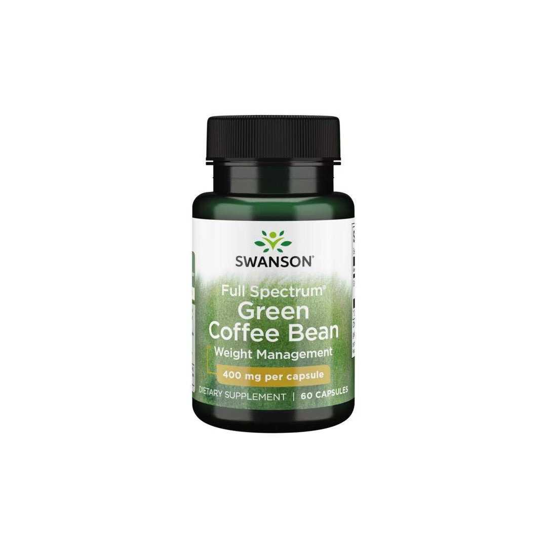 Grüne Kaffeebohne 400 mg 60 Kapseln Swanson Health Products
